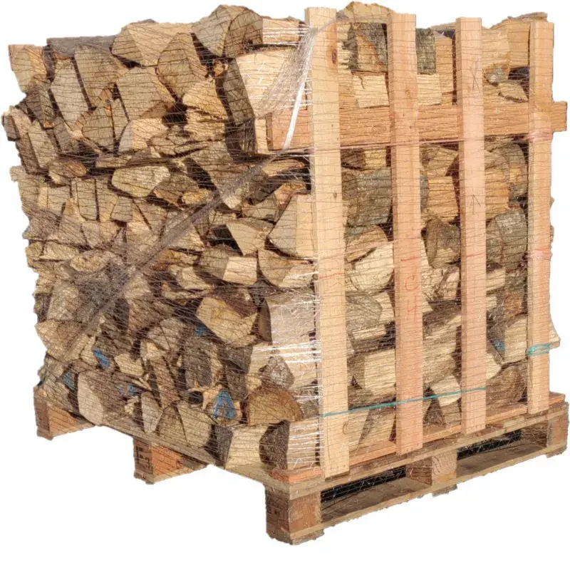 Chêne — bûches de chauffage premium étuvées